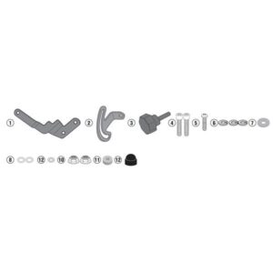 KIT SPOILER BMW R1250GS ADV 2019