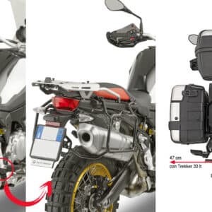 TUBPANNHOLDER BMW F850GS '18