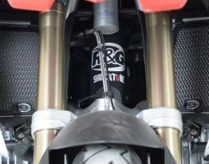 RADIATOR GUARDS (PAIR), BMW R1200GS/ ADVENTURE '13- BLACK