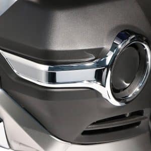 FOG LIGHT TRIM RINGS FOR GOLD WING  '18-UP  CHROME