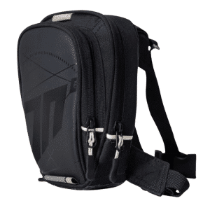 SD-TL1 MOTORCYCLE LEG BAG BLACK/WHITE