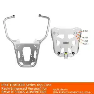PIKE TRACKER Series P45T Top Case CONQUEROR Series C40T Top Case (SET)