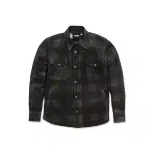 DMD Shirt Check Brown Leather Man